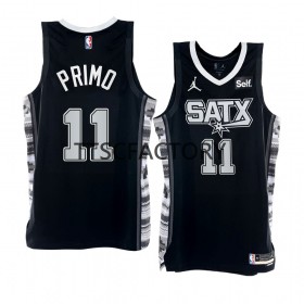 Camiseta Hombre San Antonio Spurs Joshua Primo 11 Nike 2022-23 Statement Edition Negro Swingman